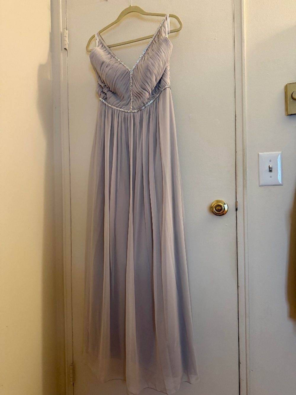 Jenny Packham Bridesmaid dress 12 Oyster